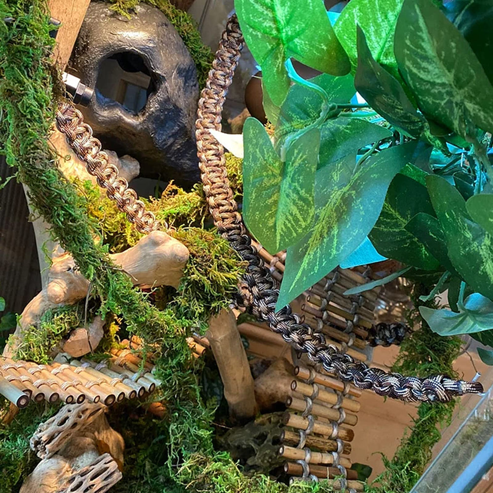 FiveBull reptile vines suit geckos and chameleons for climbing.