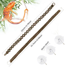 FiveBull reptile vines with three suction cups for secure attachment.