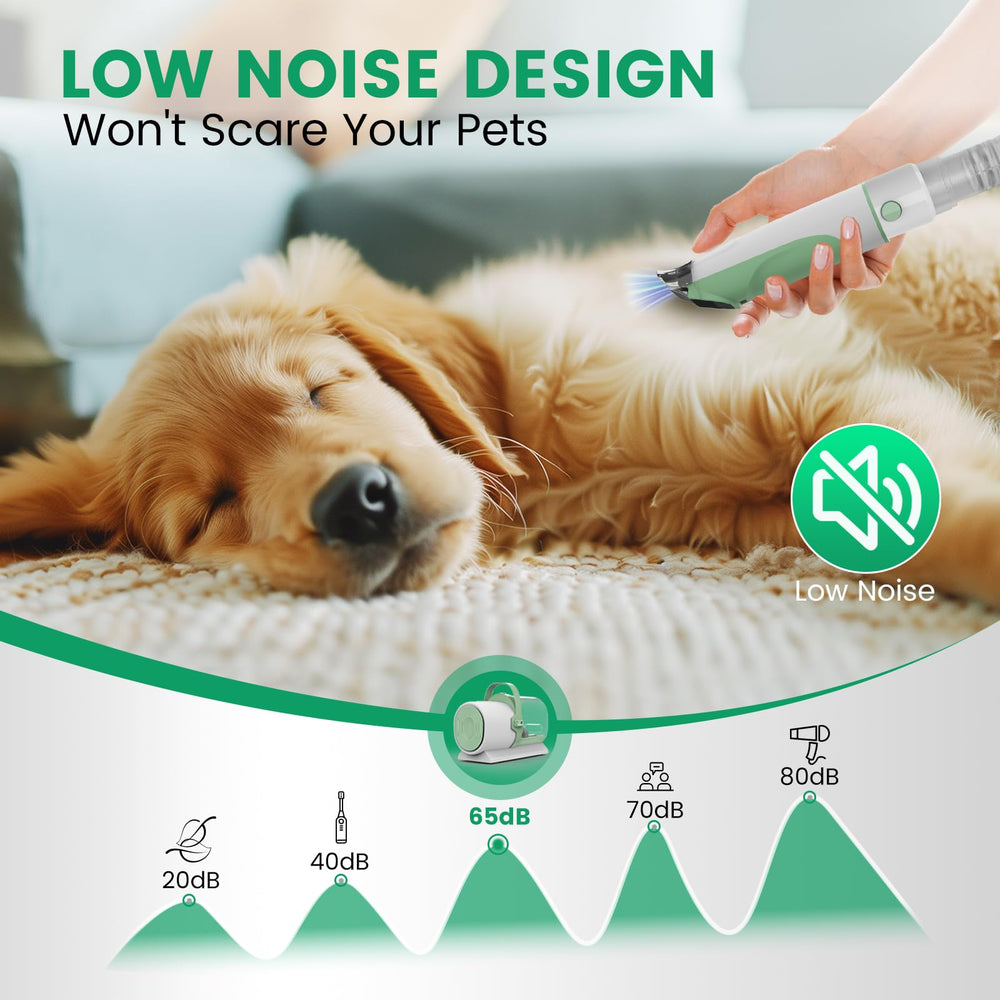 FIXR 7-in-1 kit combines suction with trimming for convenient grooming