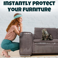 Clear, durable FixZilla shield preserves furniture appearance.