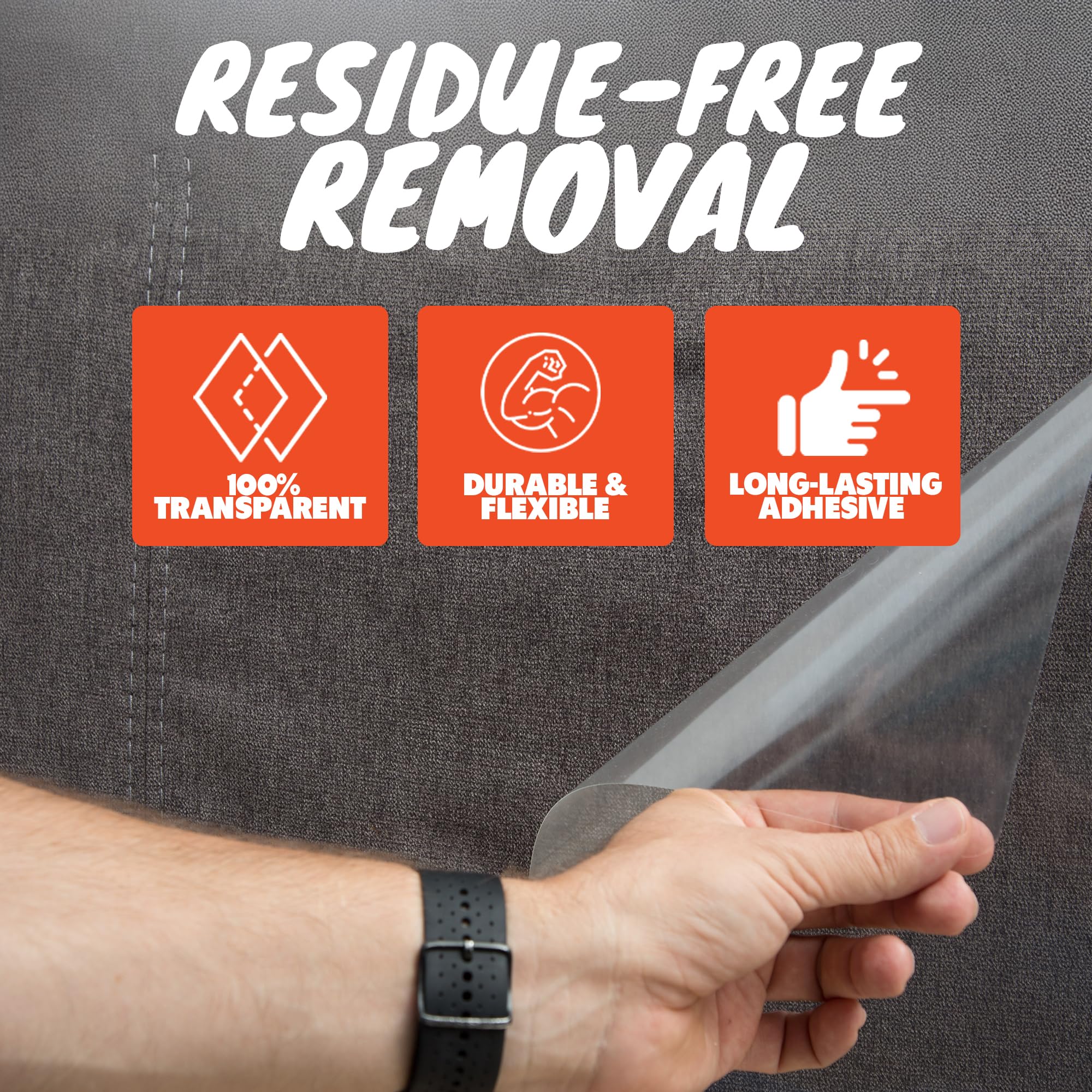 FixZilla peel-and-stick installation enables fast, mess-free setup