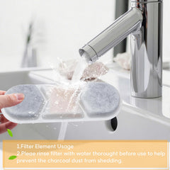 FIYOVA motion-sensor activation highlights hands-free hydration as pets approach.