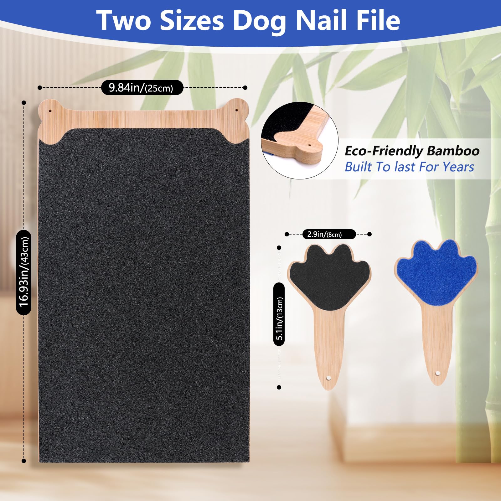 FL Falatier handheld scratch board designed for back paw nails and hard-to-reach claws.