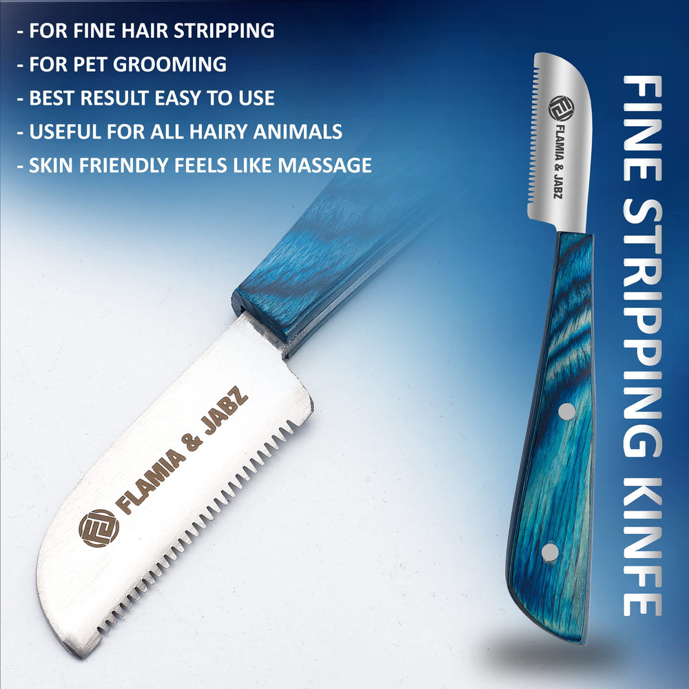 FLAMIA & JABZ FJ kit for dogs, cats, and horses, showing versatile grooming.