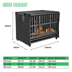 Flashine crate cover side window detail showing airflow and pet comfort