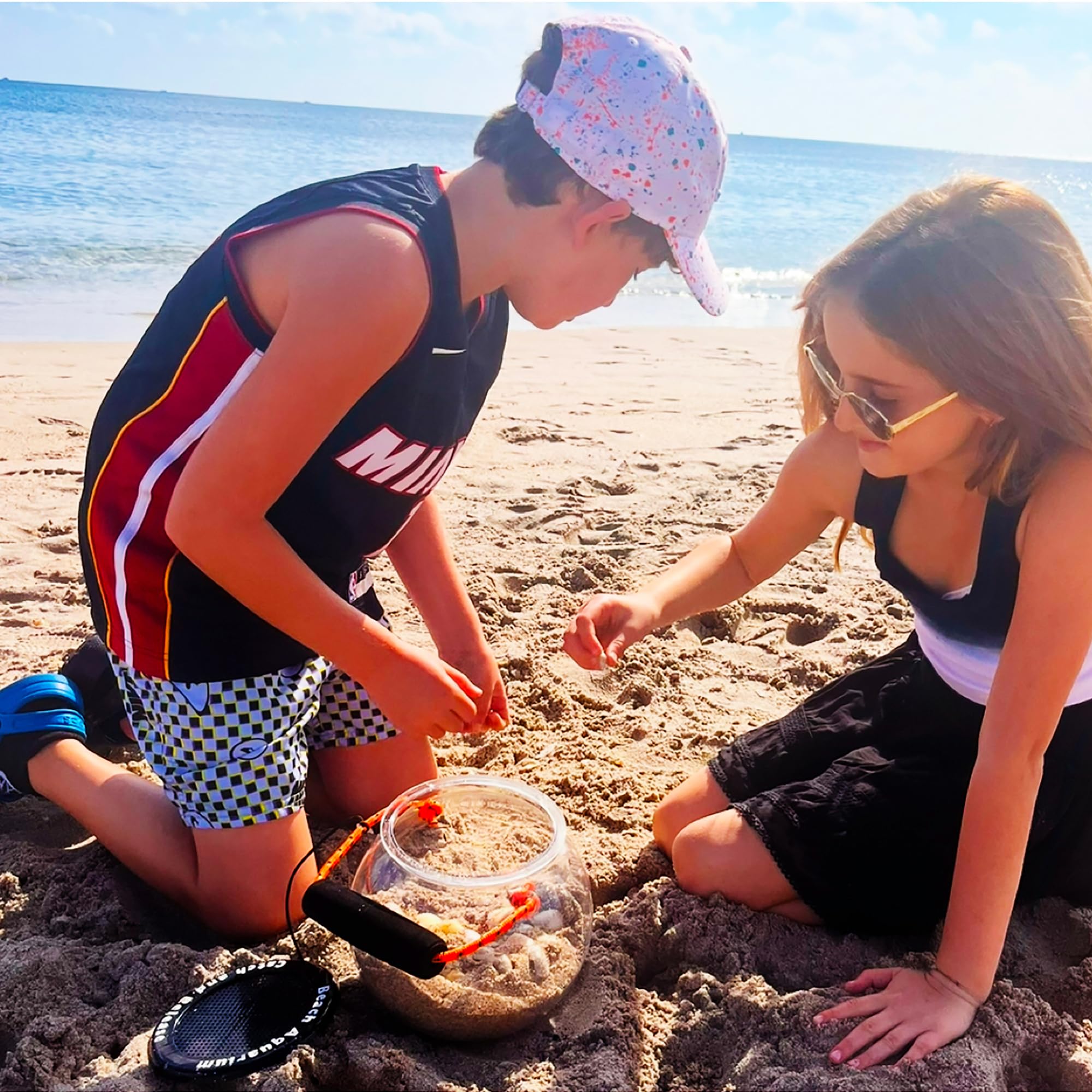Flat River Group Dry Branch Beach Aquarium educational tool promotes curiosity at the shoreline