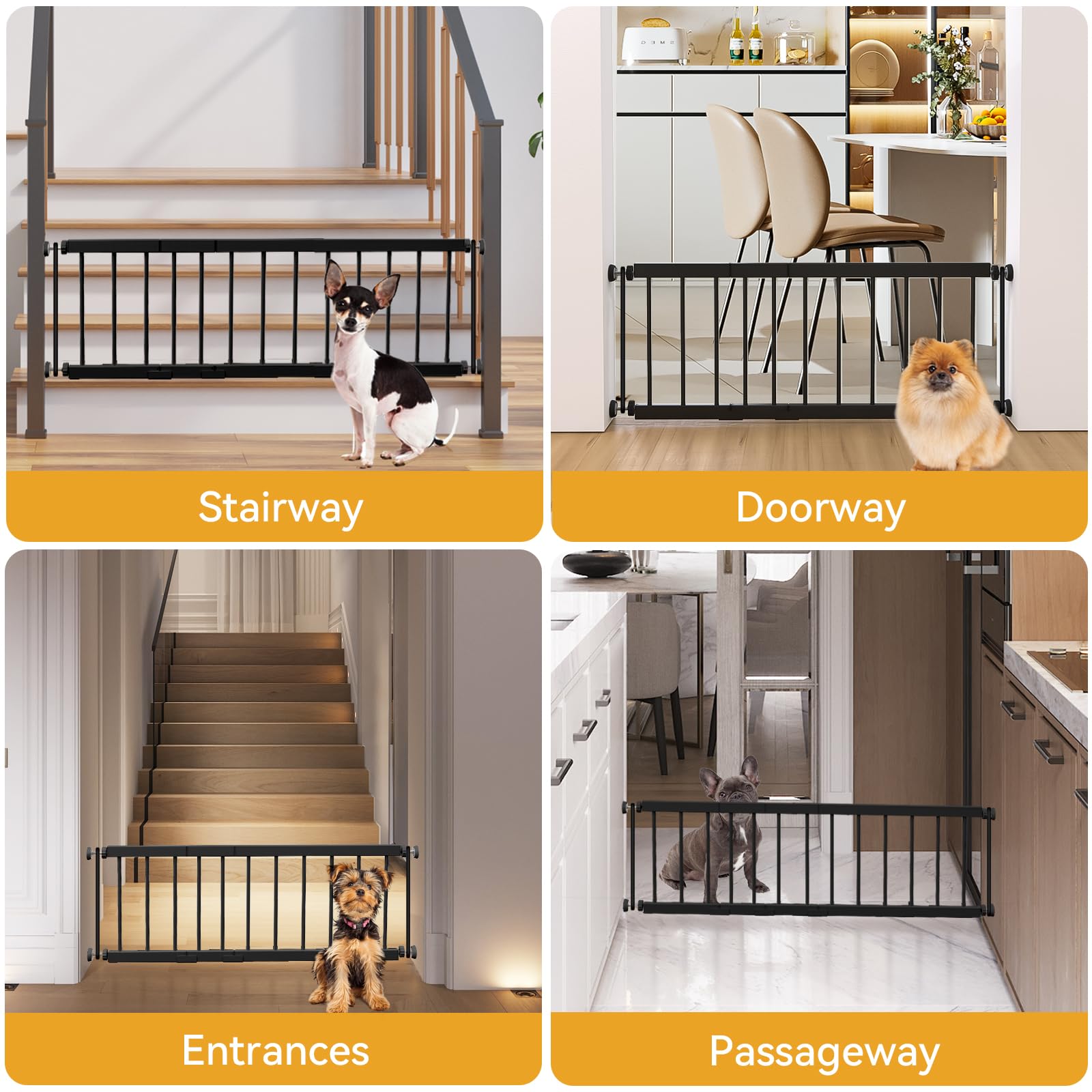 Fldofaves dog gate wall protectors guard surfaces during removal and adjustment