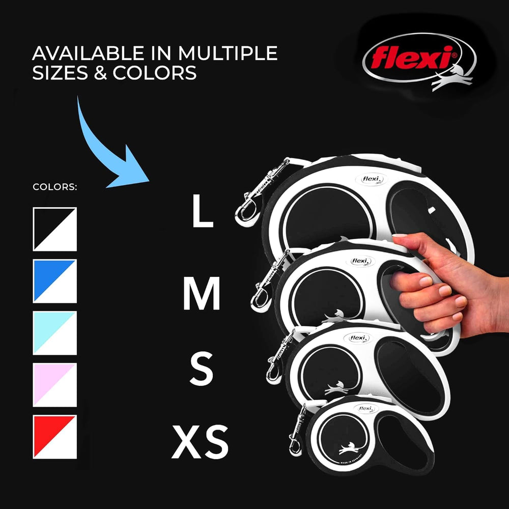 FLEXI Comfort XS tape leash 10 ft length for balanced freedom with small dogs.