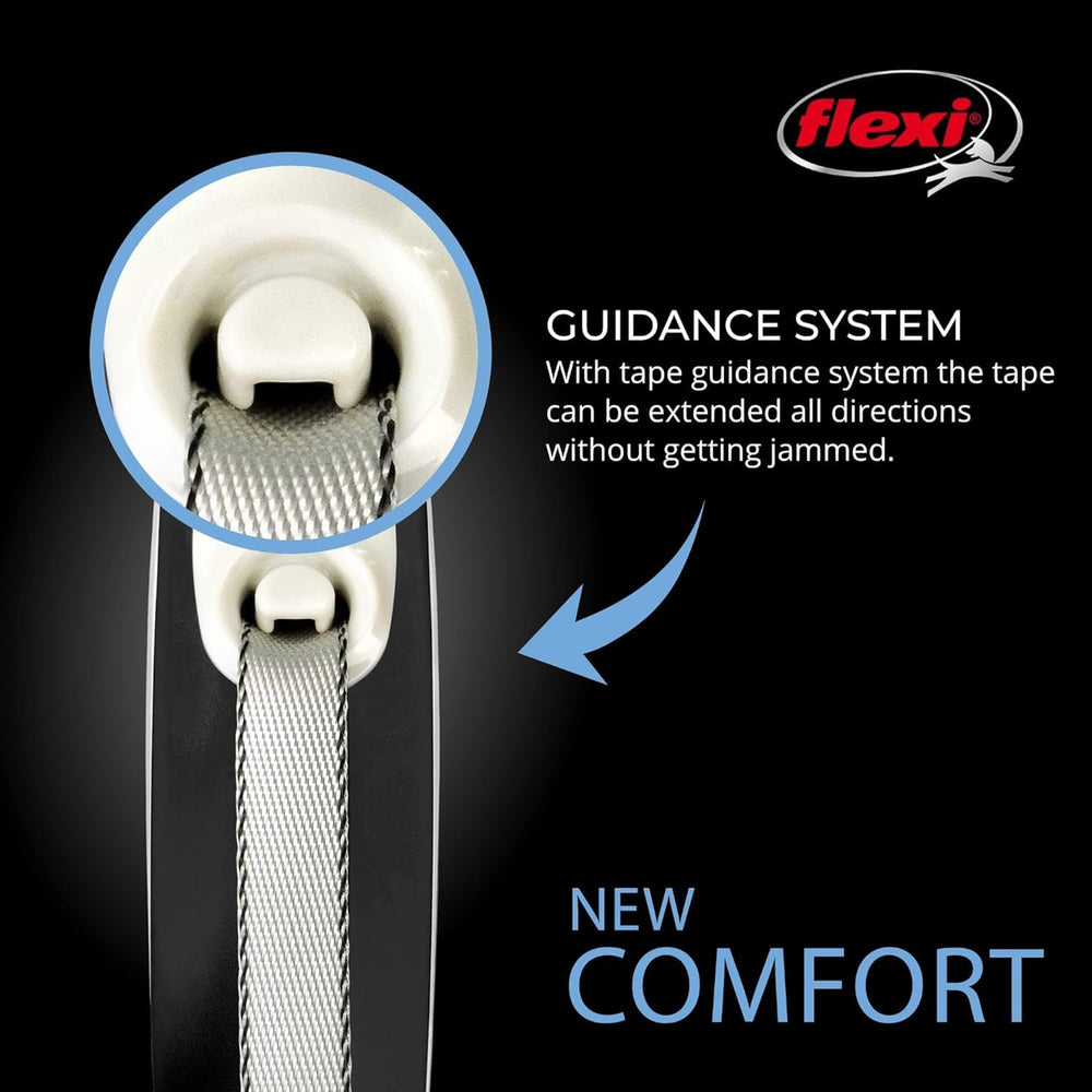 FLEXI Comfort XS tape leash features tangle-free design for hassle-free use.