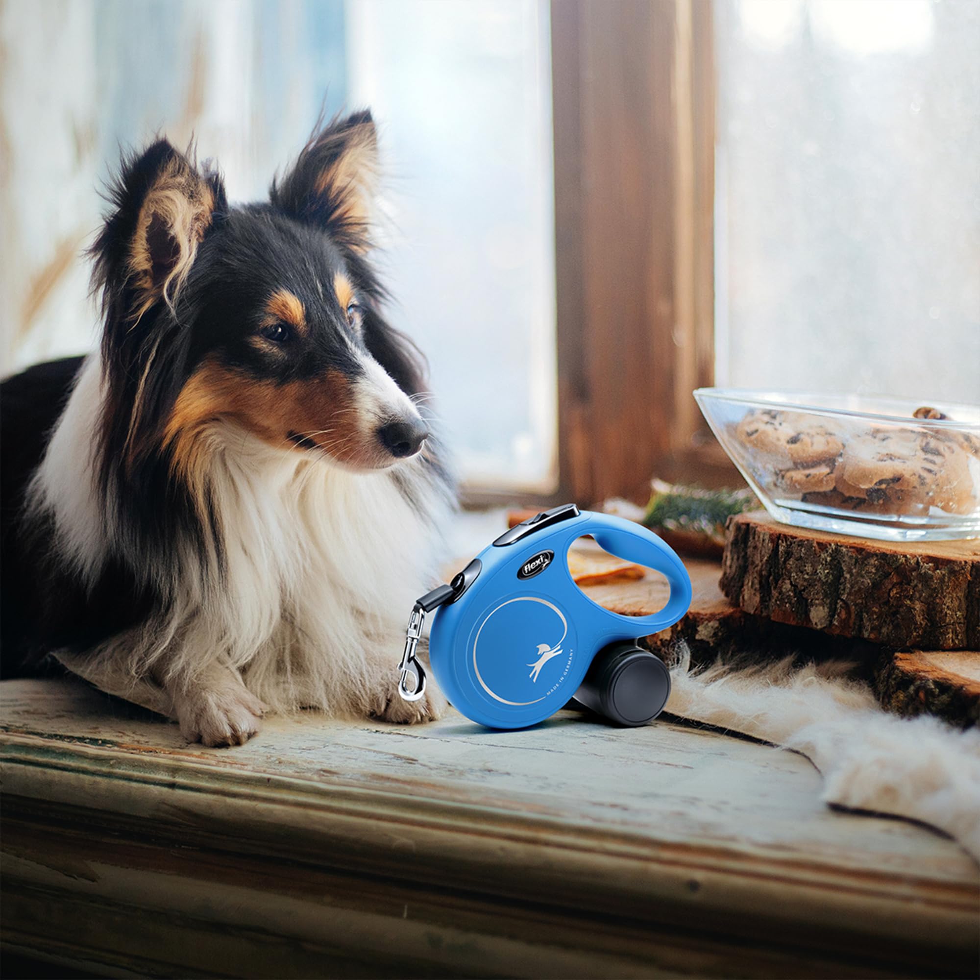 FLEXI leash for medium dogs up to 44 lbs.