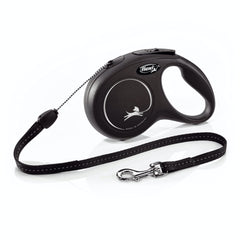 Flexi New Classic Cord Retractable Leash front view shows sturdy design for safe daily walks