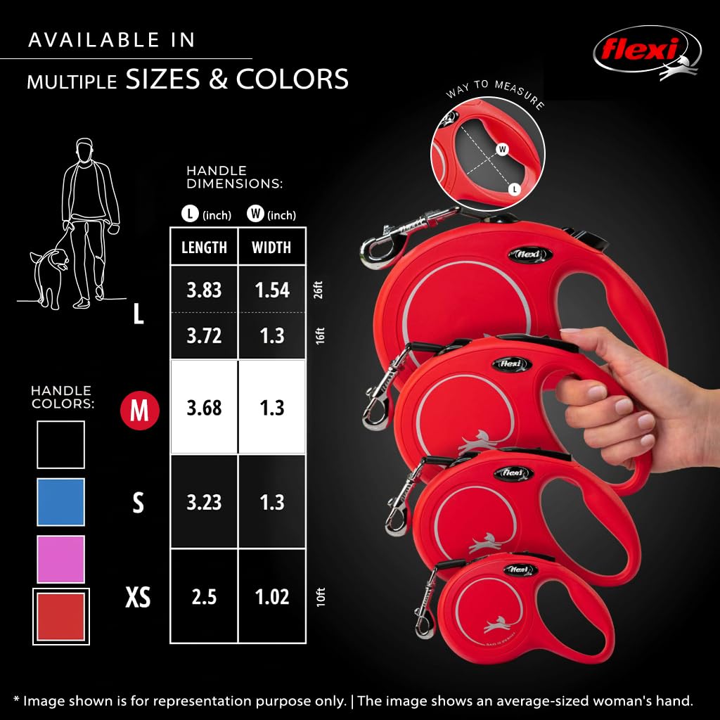 FLEXI leash built with durable materials for daily use