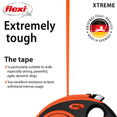 Flexi New Classic orange ergonomic handle designed for comfortable grip.