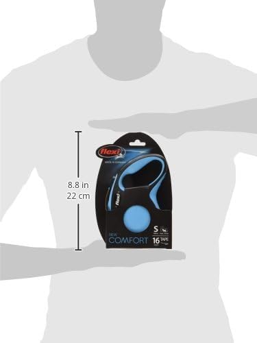 FLEXI New Comfort retractable leash ideal for safe urban walks.