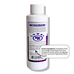 FlexTran Feline Ring Care application on skin demonstrates direct topical use.