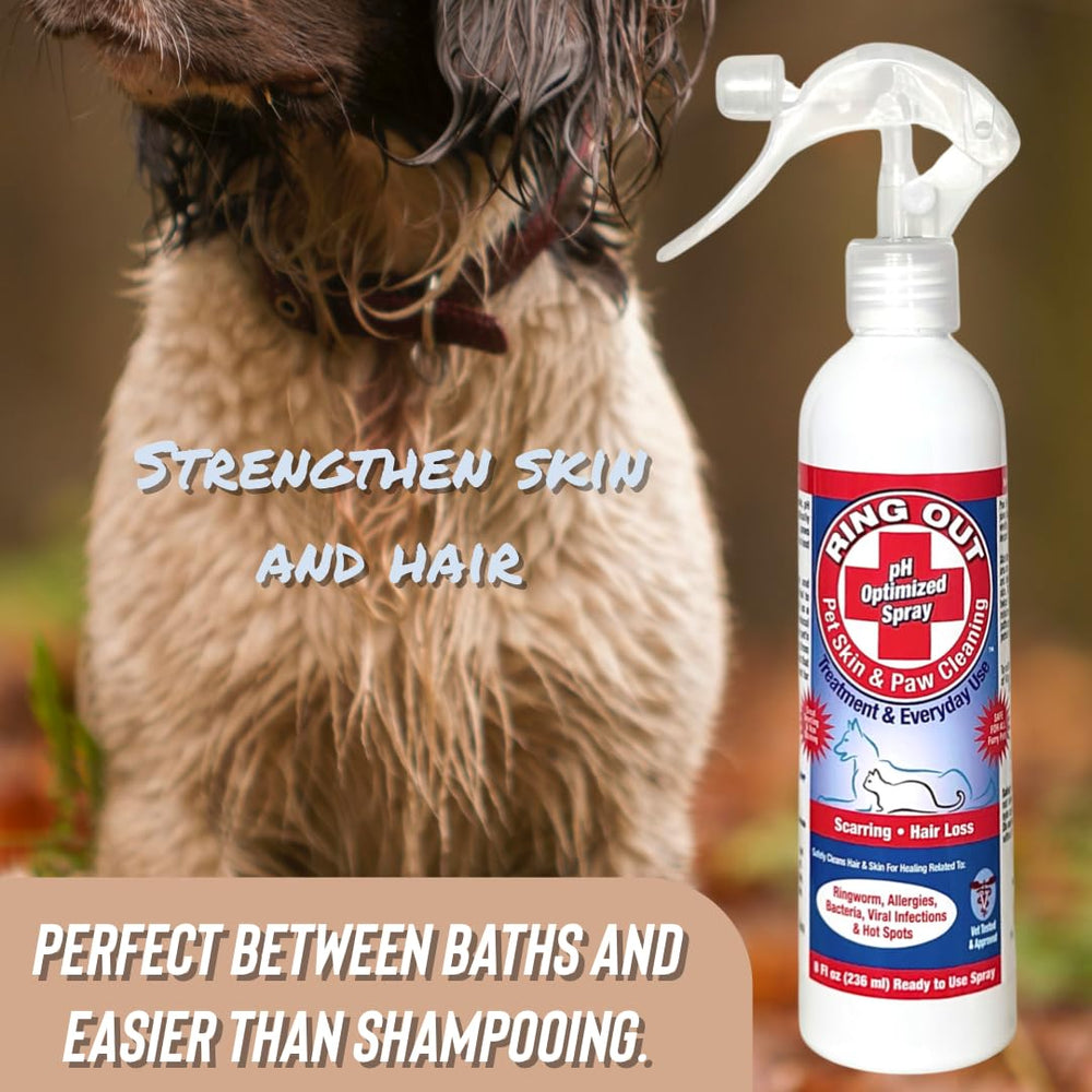 FlexTran Ring Out for Pets in a multi-pet care routine
