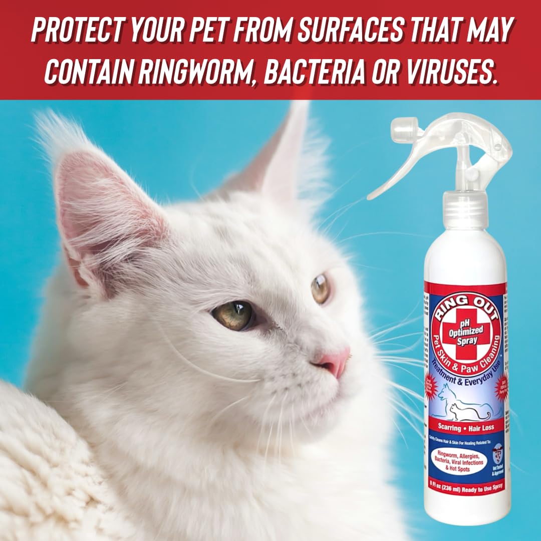 FlexTran Ring Out for Pets near treated area protecting surrounding surfaces