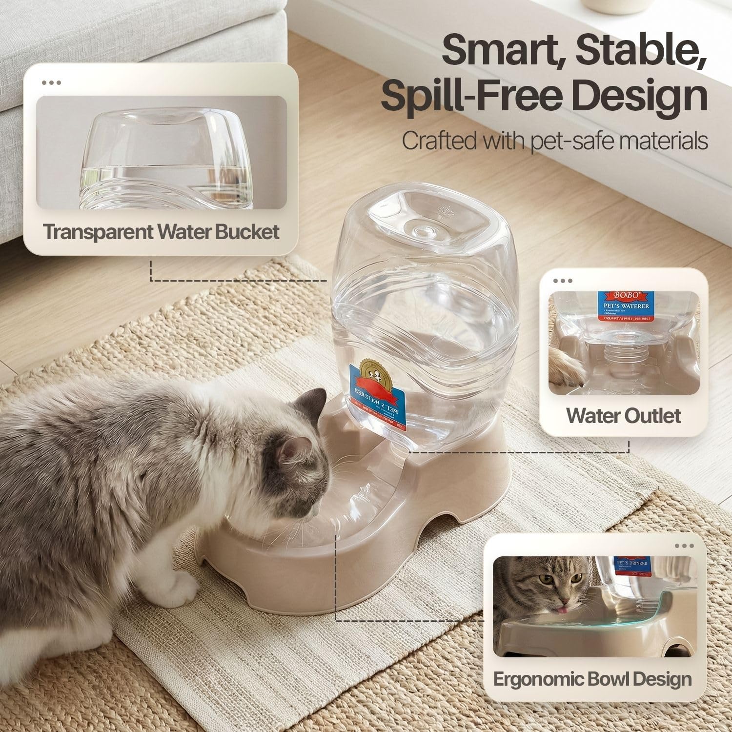 Flexzion easy-clean design encourages regular maintenance after meals