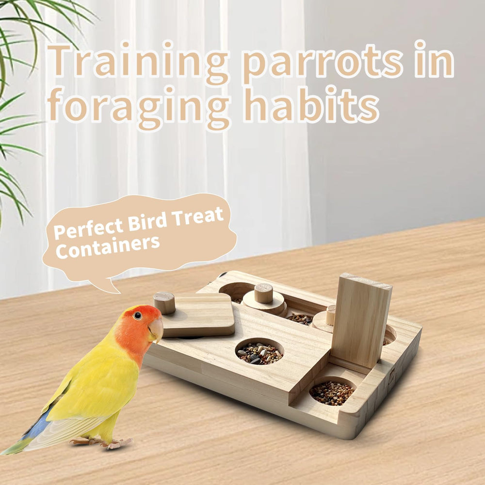 FlidRunest drawer-foraging toy illustrates treat placement and retrieval in a playful session