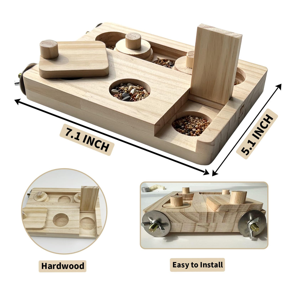 FlidRunest safe natural hardwood close-up shows non-toxic materials for long-lasting play