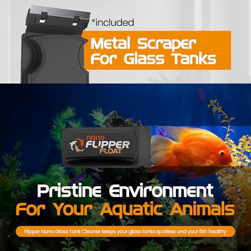 FL!PPER Flipper Cleaner Float suited for algae removal in fish tanks