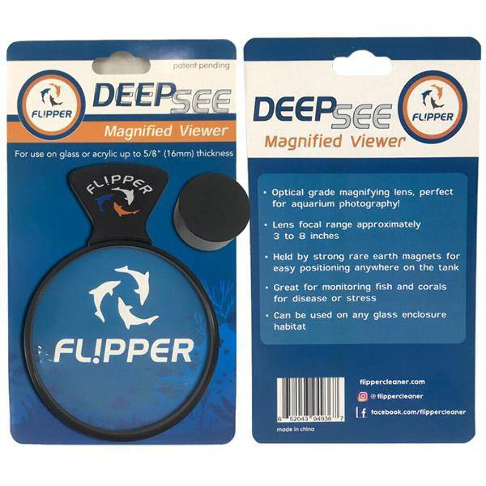 Flipper DeepSee close-up observation boosts coral health monitoring and photography potential.