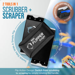 FL!PPER Edge floating cleaner remains at the surface during use.