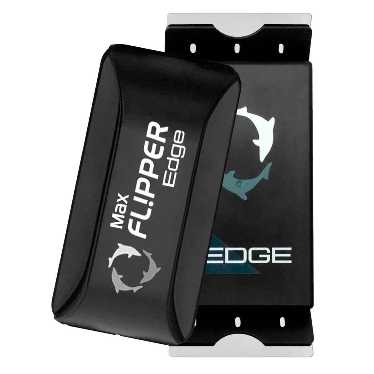 FL!PPER Edge magnetic cleaner handle for hands-free aquarium scrubbing.