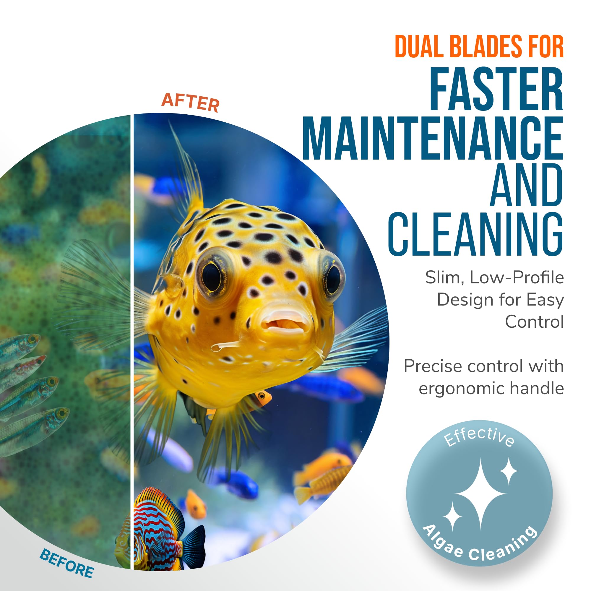 FL!PPER Edge uses strong magnets for powerful cleaning performance.