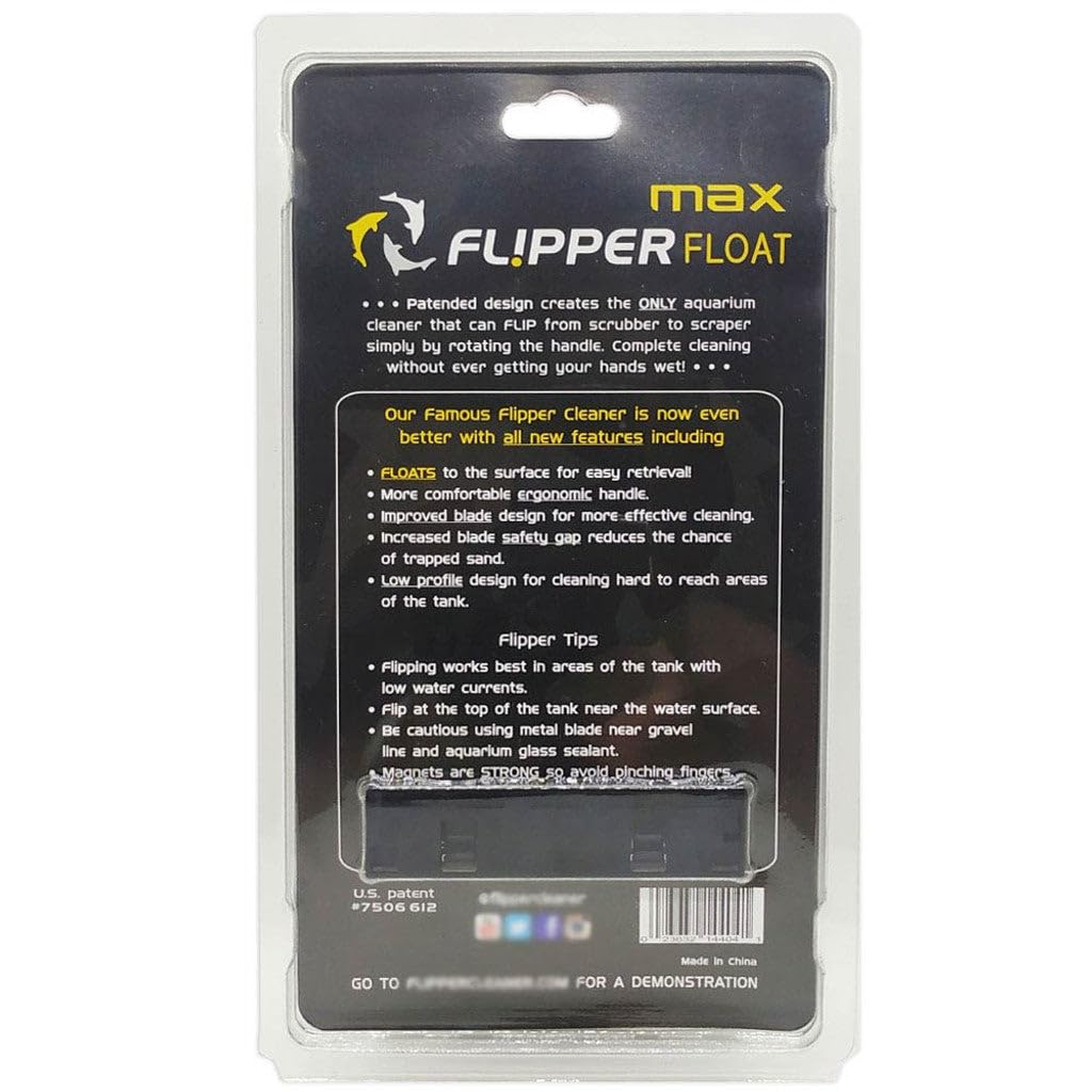 FL!PER Flipper floats on water for easy retrieval and safer maintenance