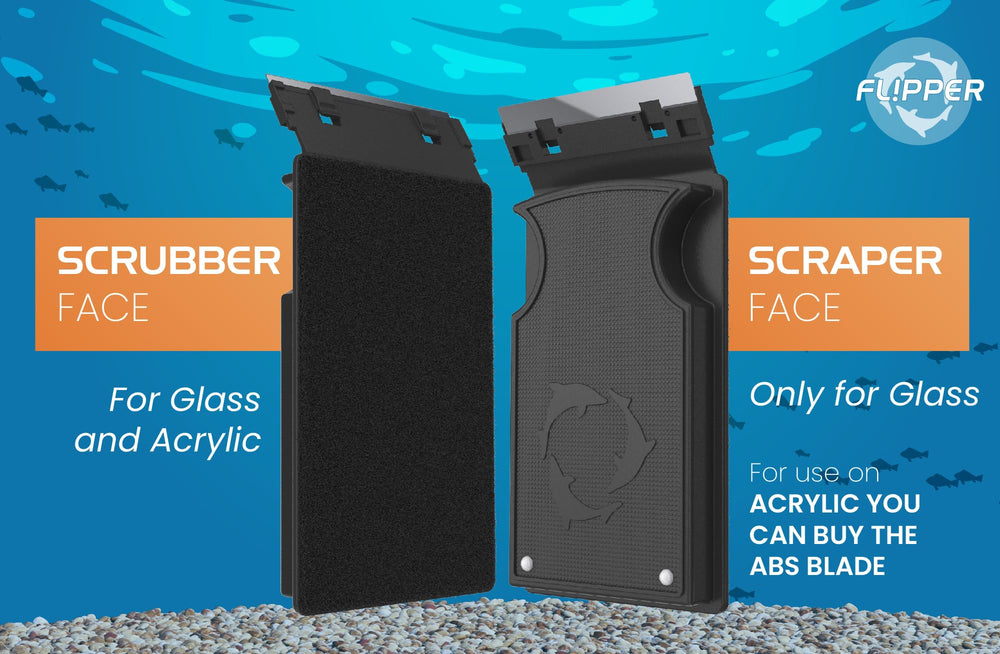 Flipper Max strong magnetic grip enables easy control for larger tanks.