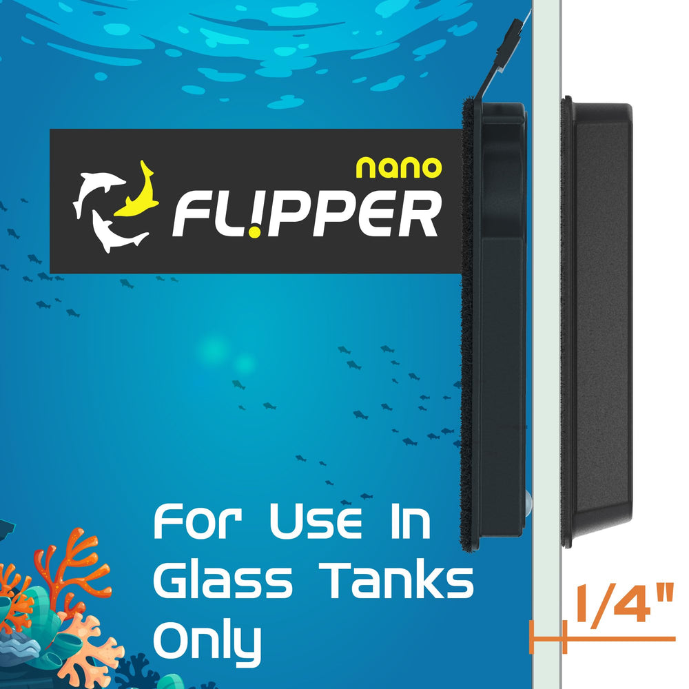 Flipper Nano scrubbing pad for efficient algae scrubbing