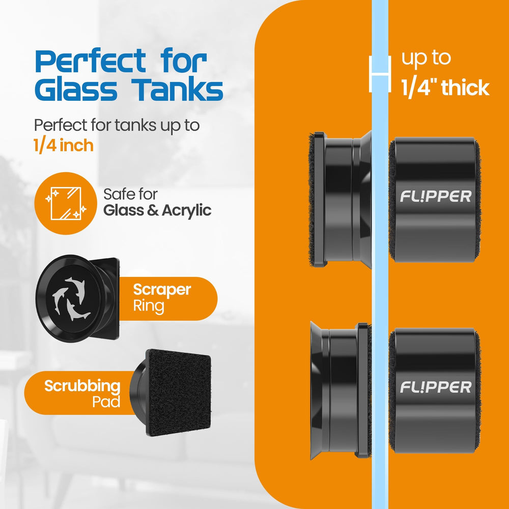 FL!PPER Pico compact design fits small tanks and tight corners