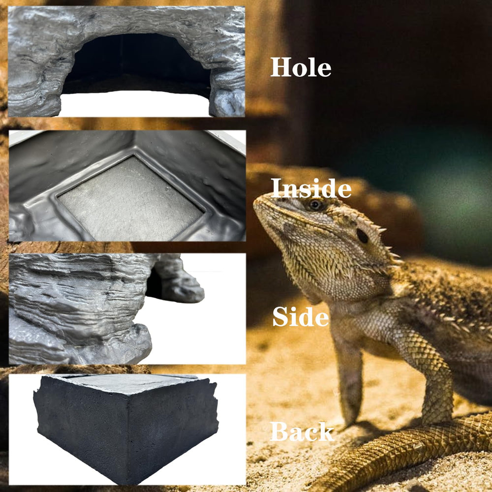 Flitsvuur X-Large infrared heat release supports comfortable basking.