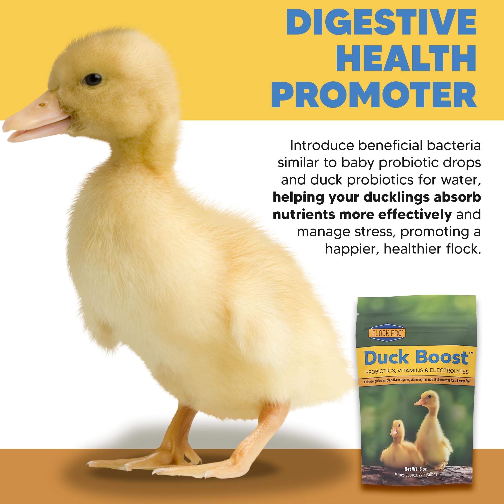 Flock Pro Duck Boost contains organic oregano for natural aroma and hydration.