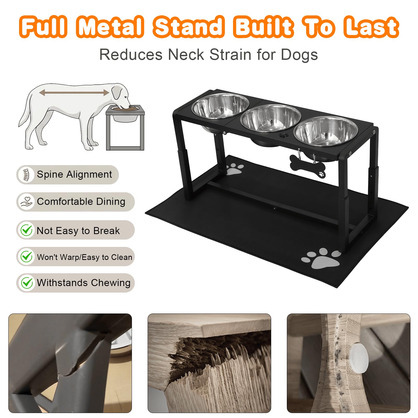 Flodomix durable metal construction withstands daily use