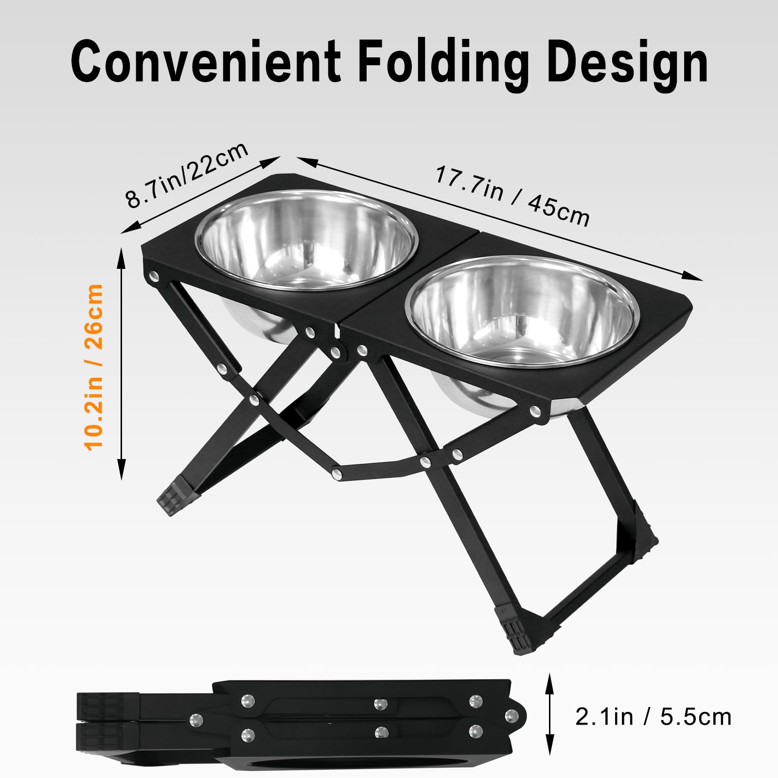 Flodomix folding design for easy storage and travel