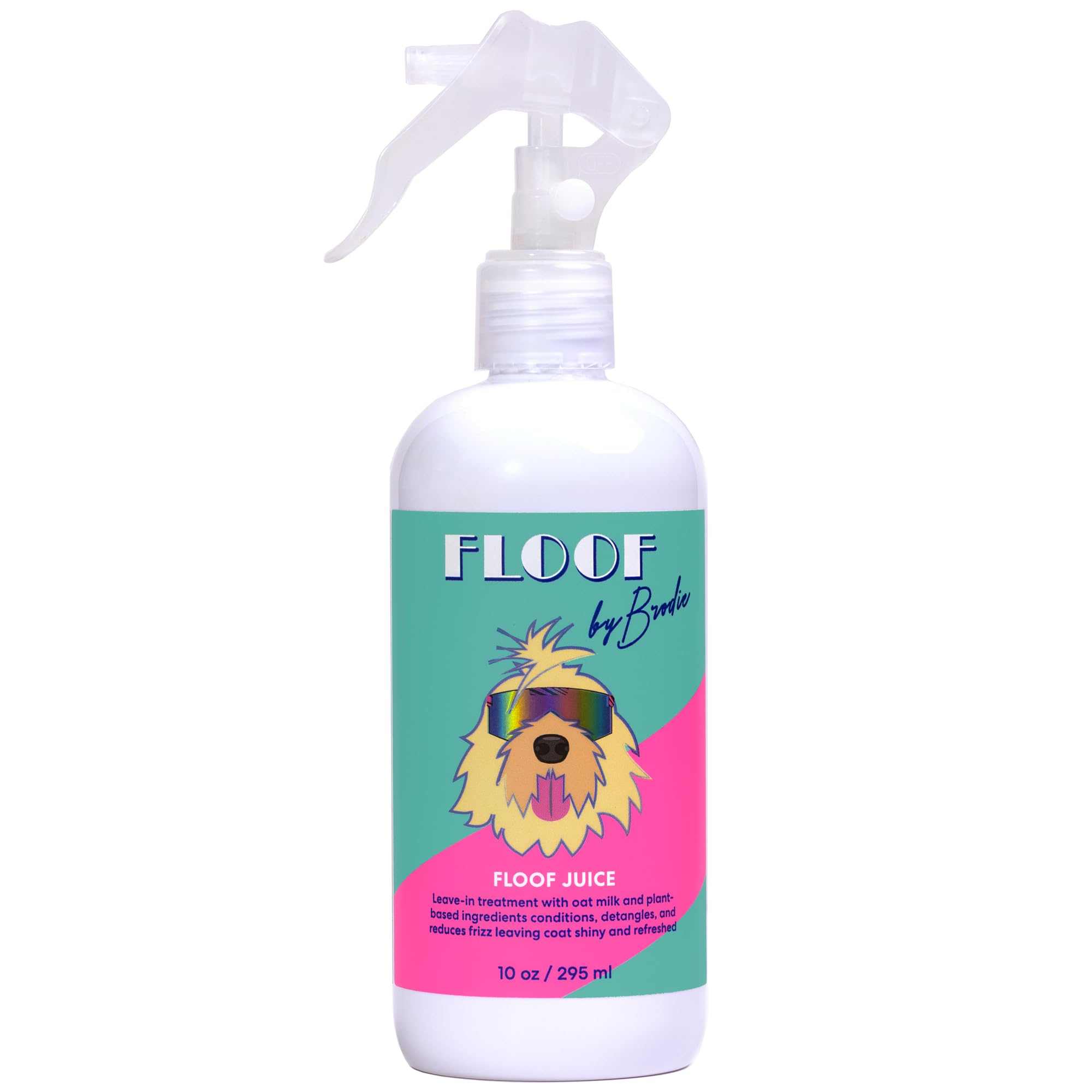 Floof by Brodie Floof Juice dry shampoo bottle for easy between-bath refresh.