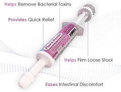 FLORA-PECTIN chicken-flavor paste makes dosing easier for dogs and cats.