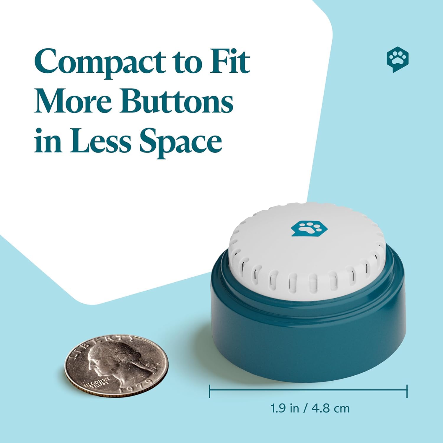 FluentPet dog using button to express needs
