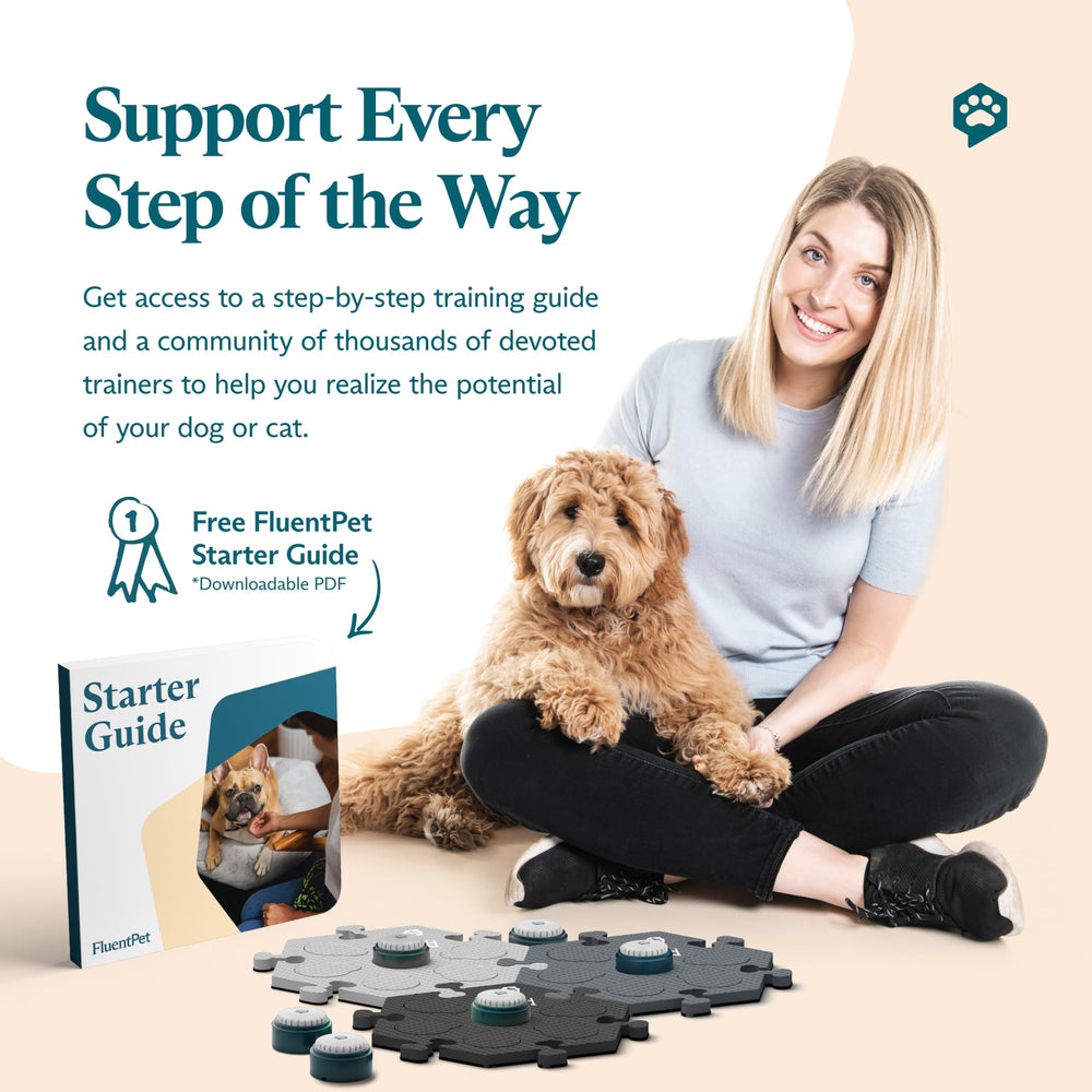 FluentPet expandable system grows with your pet's vocabulary over time