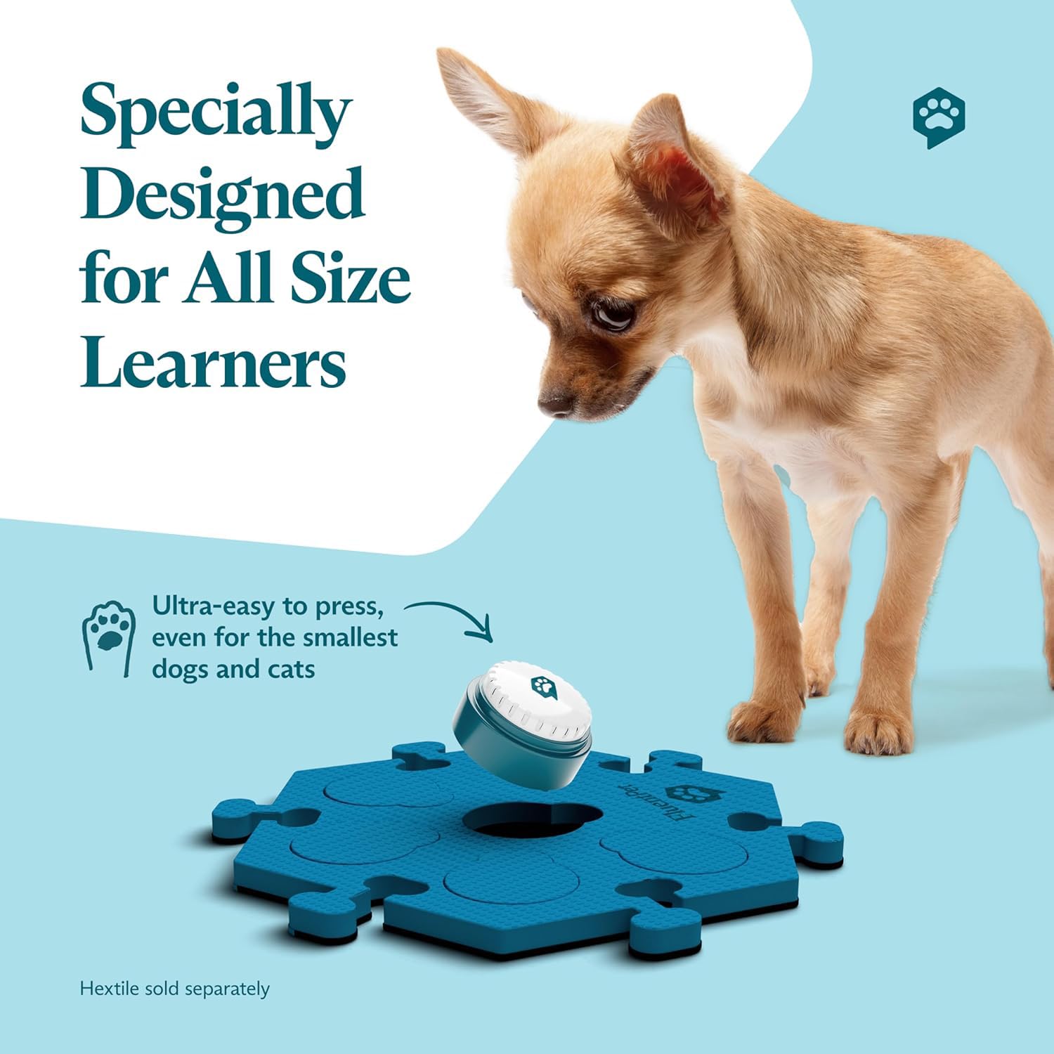 FluentPet HexTiles organize growing vocabulary and layout