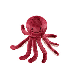 Fluff & Tuff Olympia Octopus plush toy durability emphasis featuring concealed double stitches