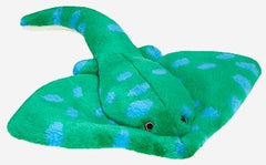Fluff & Tuff Gordon Stingray toy, a soft plush snuggle pillow for dogs during naps and gentle play.