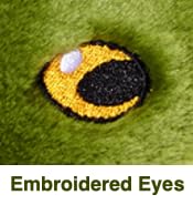 Large 18-inch Katie Caterpillar ideal for interactive play and cozy cuddles.