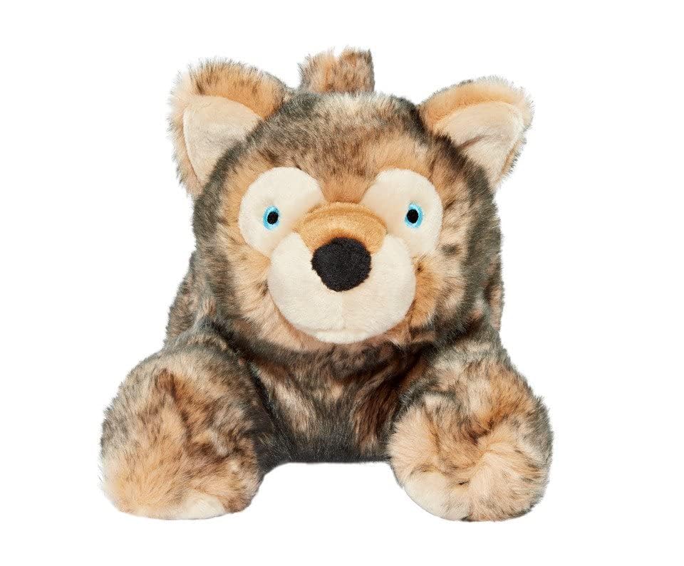 Fluff & Tuff Lobo Wolf Pup 20-inch size ideal for large dogs' active play