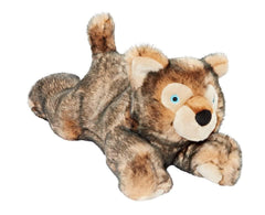 Fluff & Tuff Lobo Wolf Pup ears perked up for interactive play