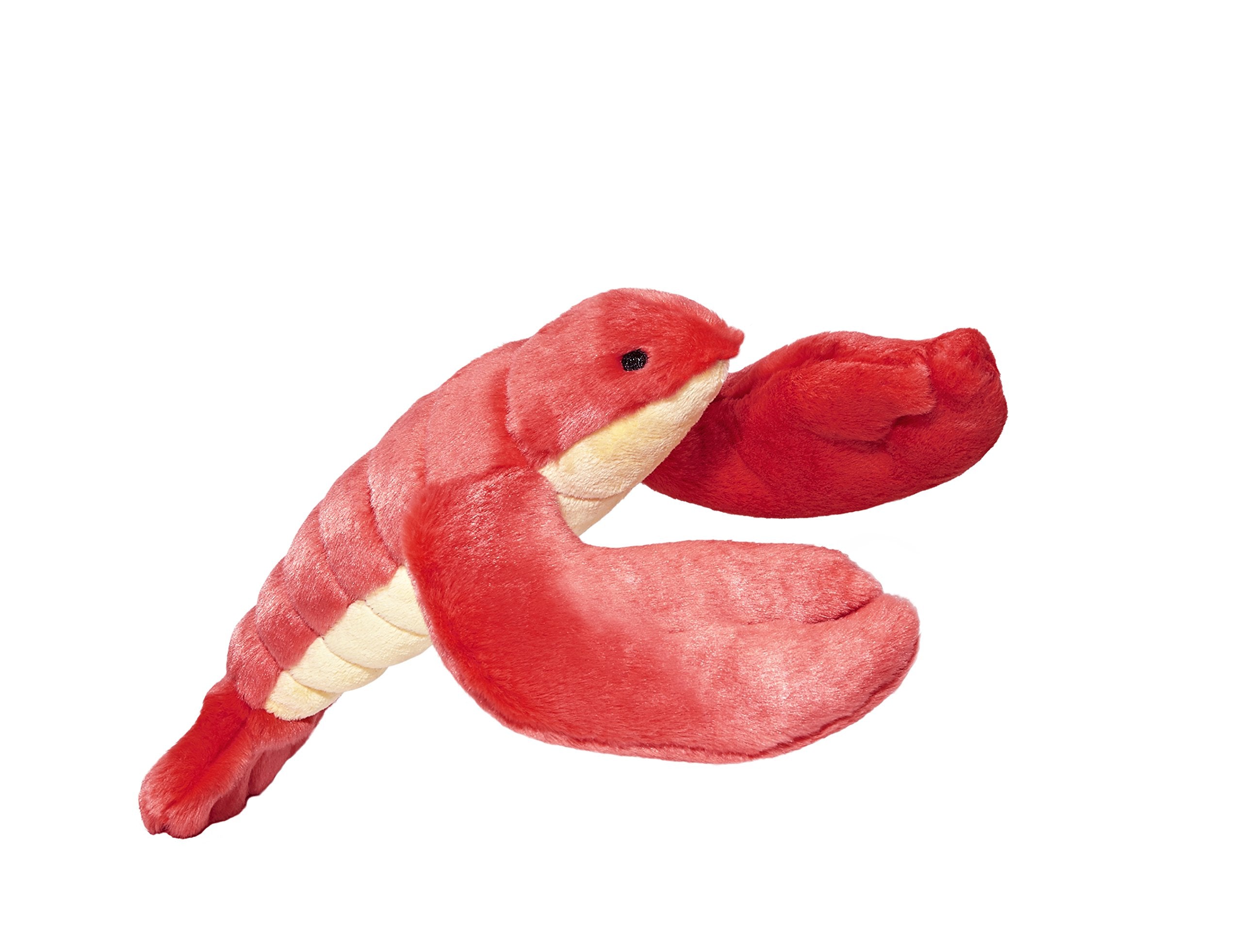 Fluff & Tuff Manny Lobster tail photo highlighting carry-friendly design for easy hugs.