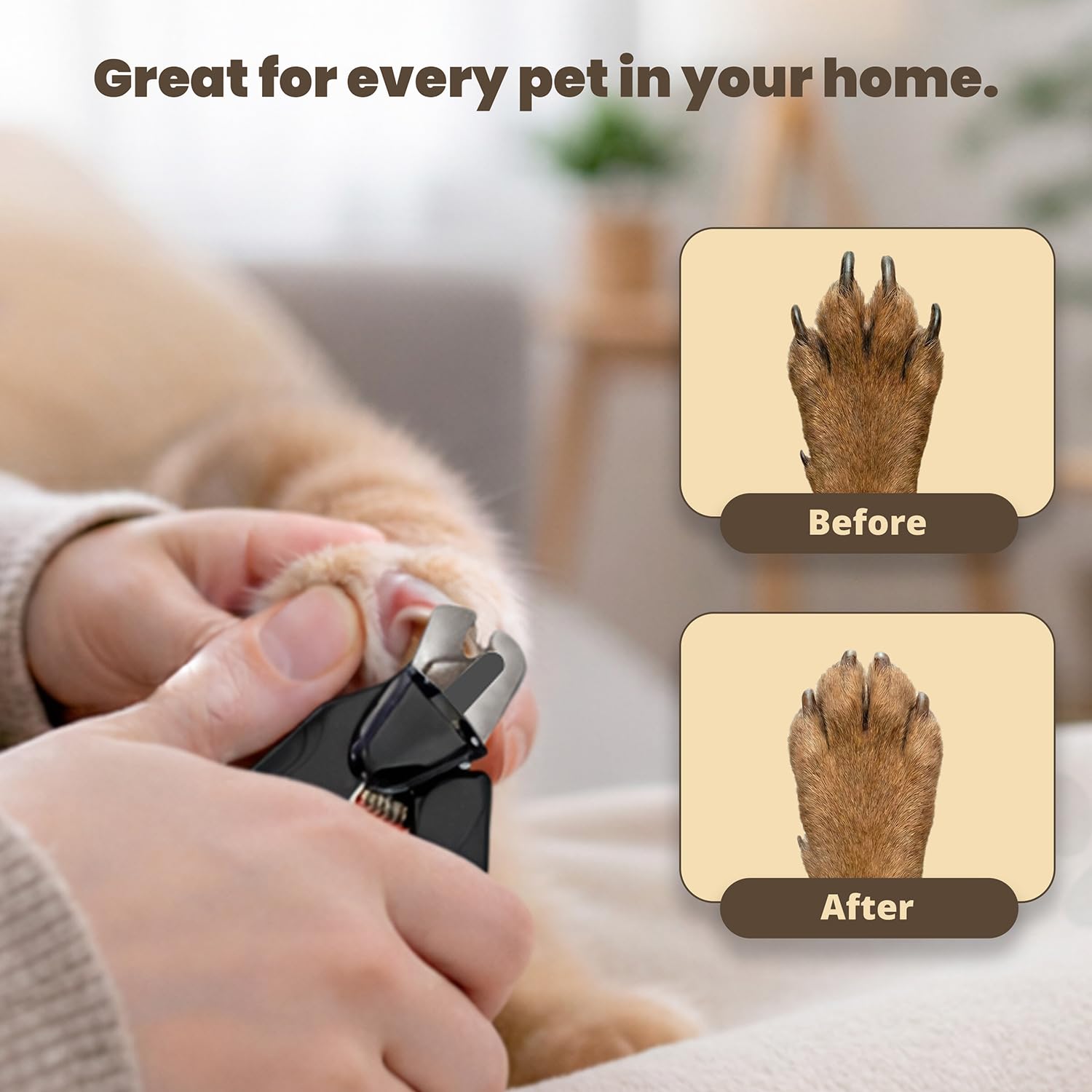 FluffyCare USB rechargeable design for on-the-go pet care