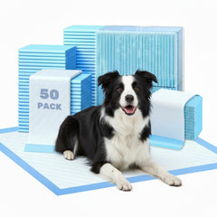 FluffyDream training pad with absorbent core for quick moisture lock and mess containment.